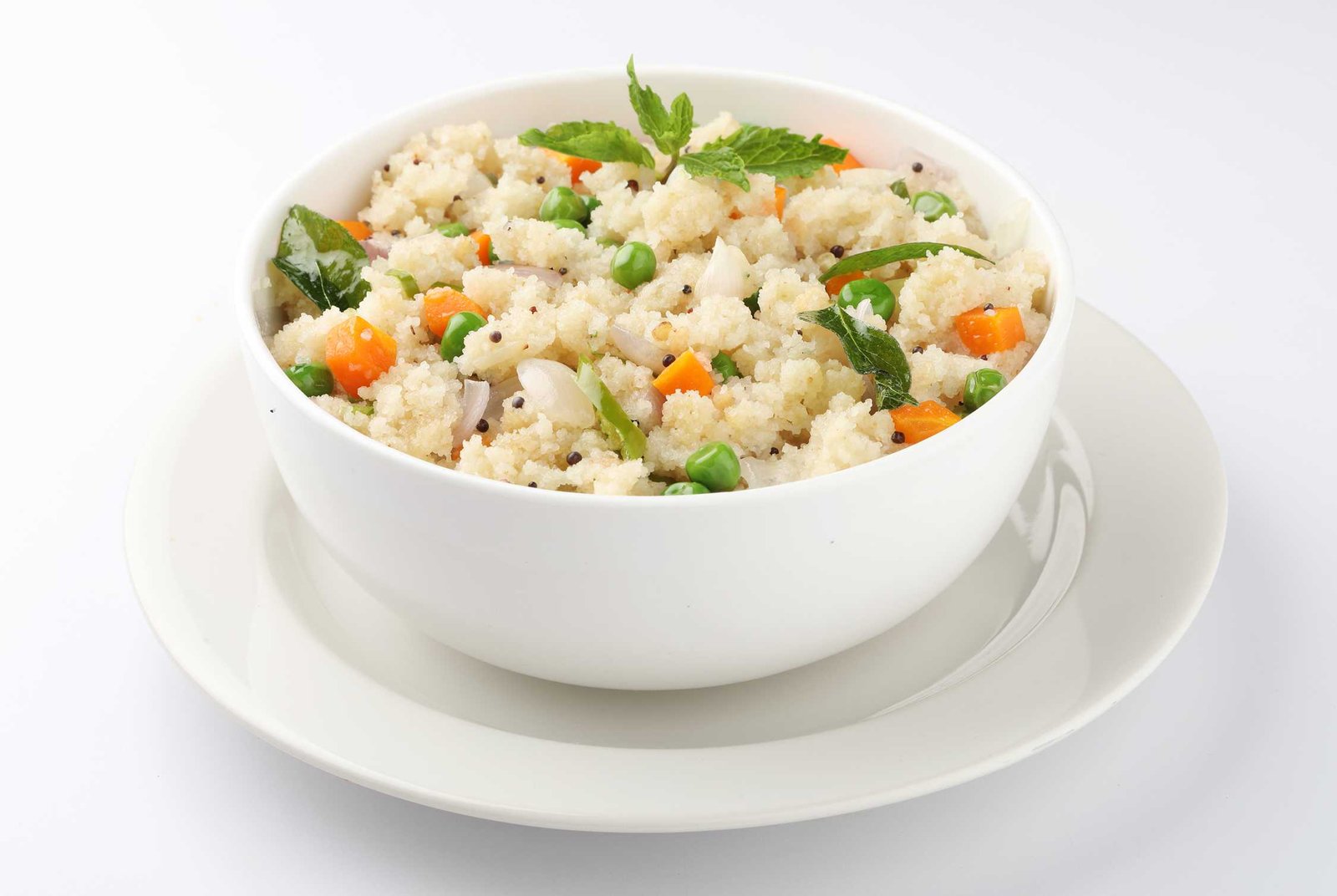 Upma Recipe for 2 Persons - serving